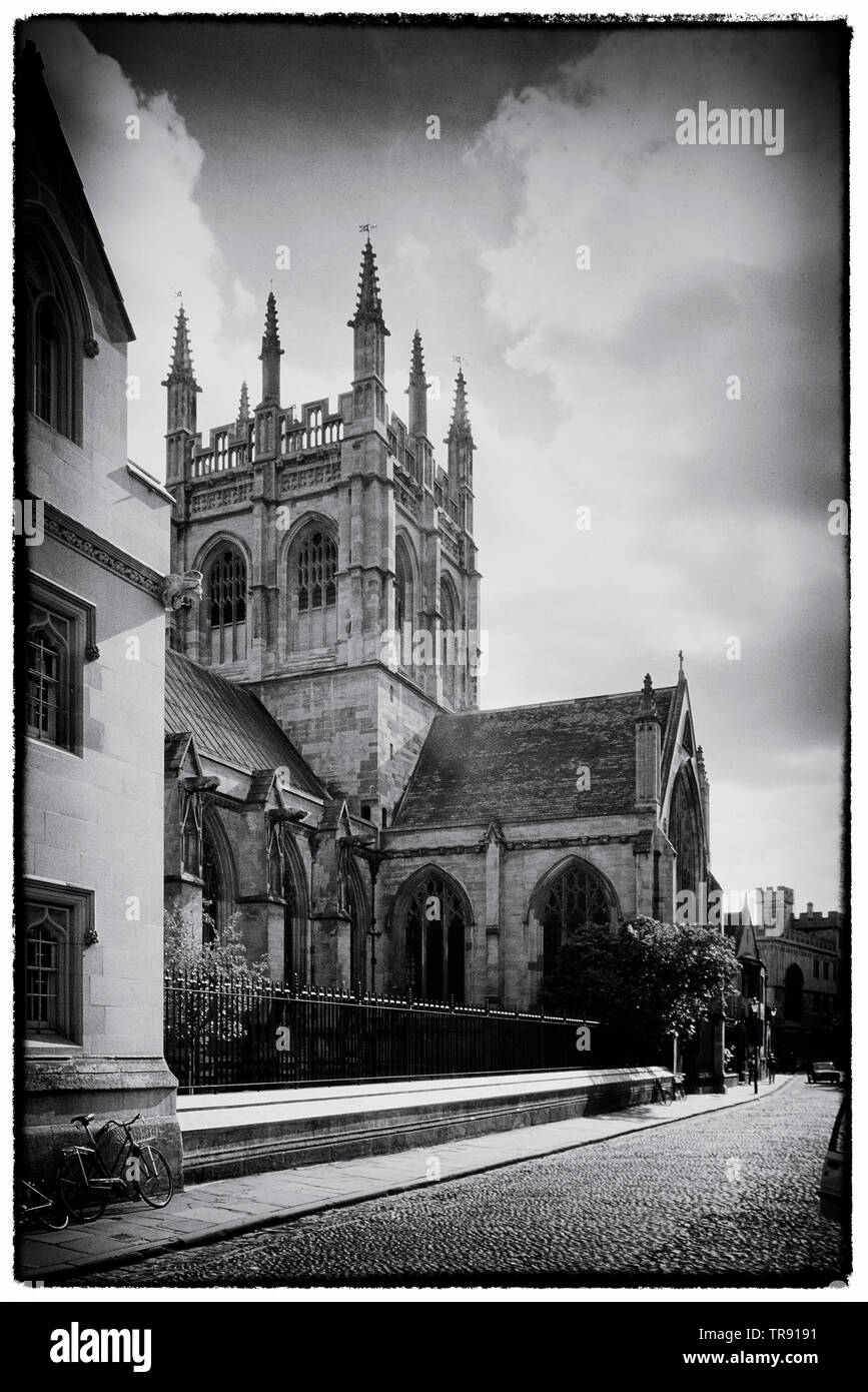 Kapelle Merton College, Oxford Stockfoto
