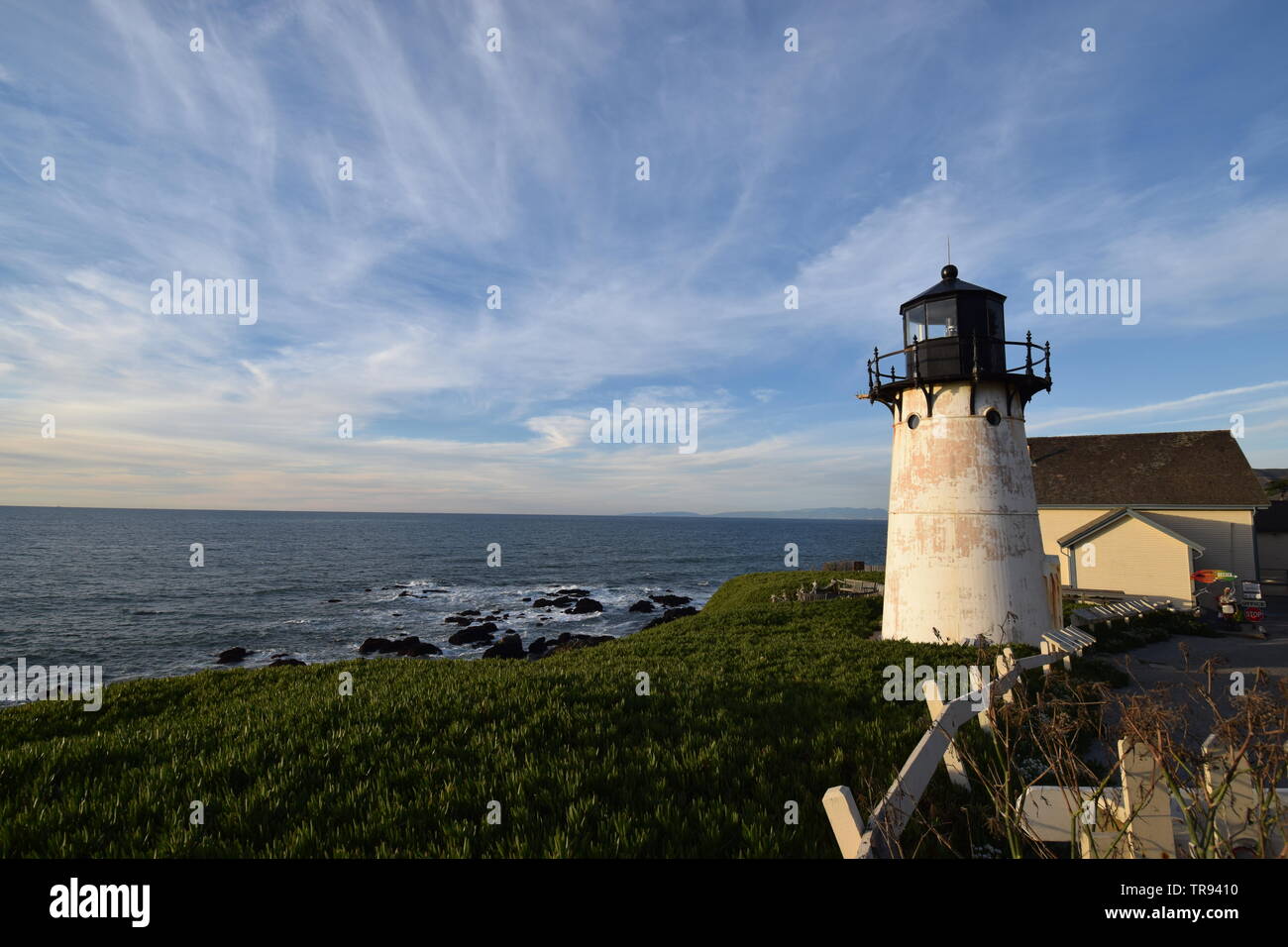 Pigeon Point Lighthouse Stockfoto