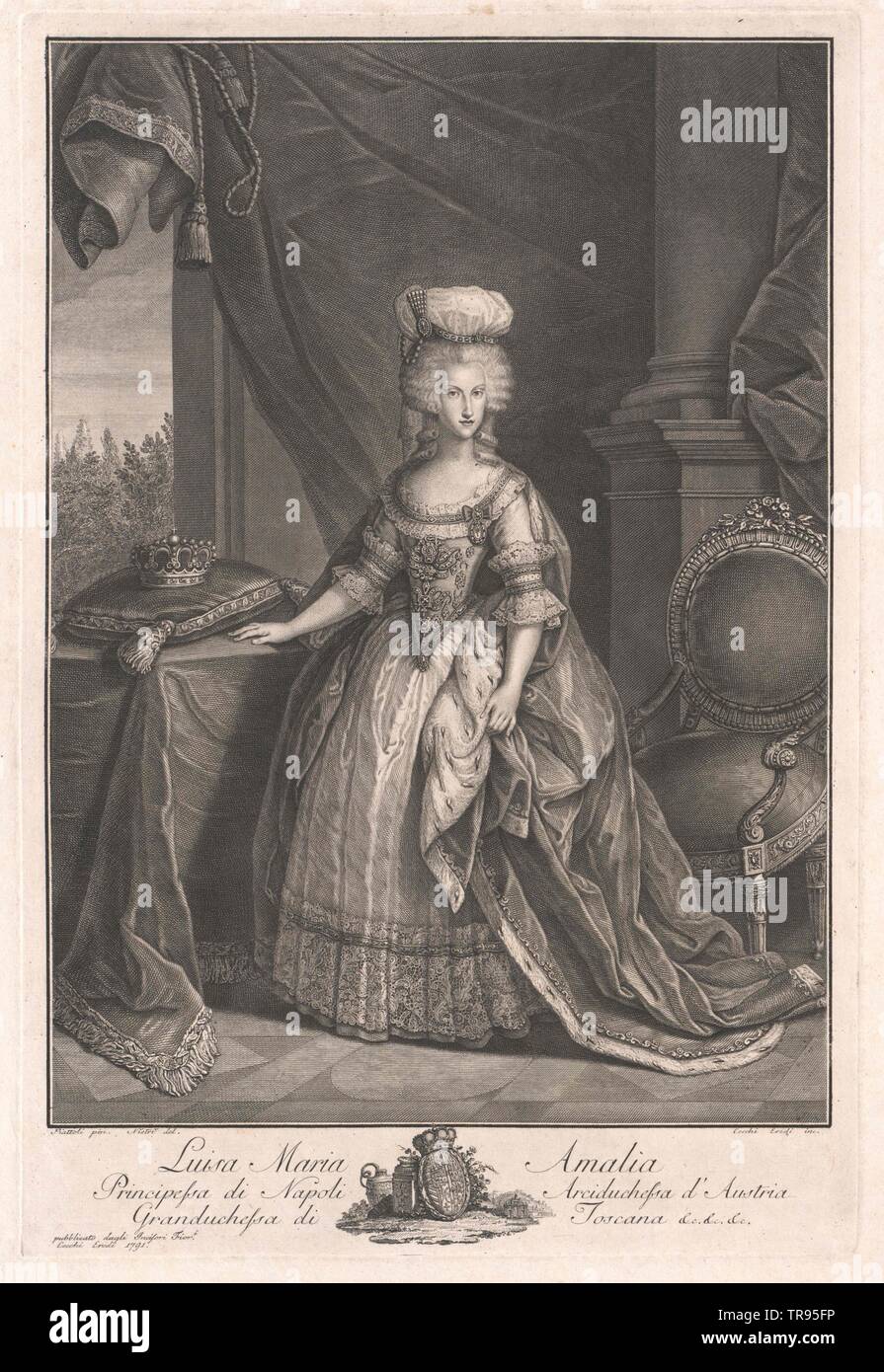 Louise, Prinzessin von Sizilien, Additional-Rights - Clearance-Info - Not-Available Stockfoto