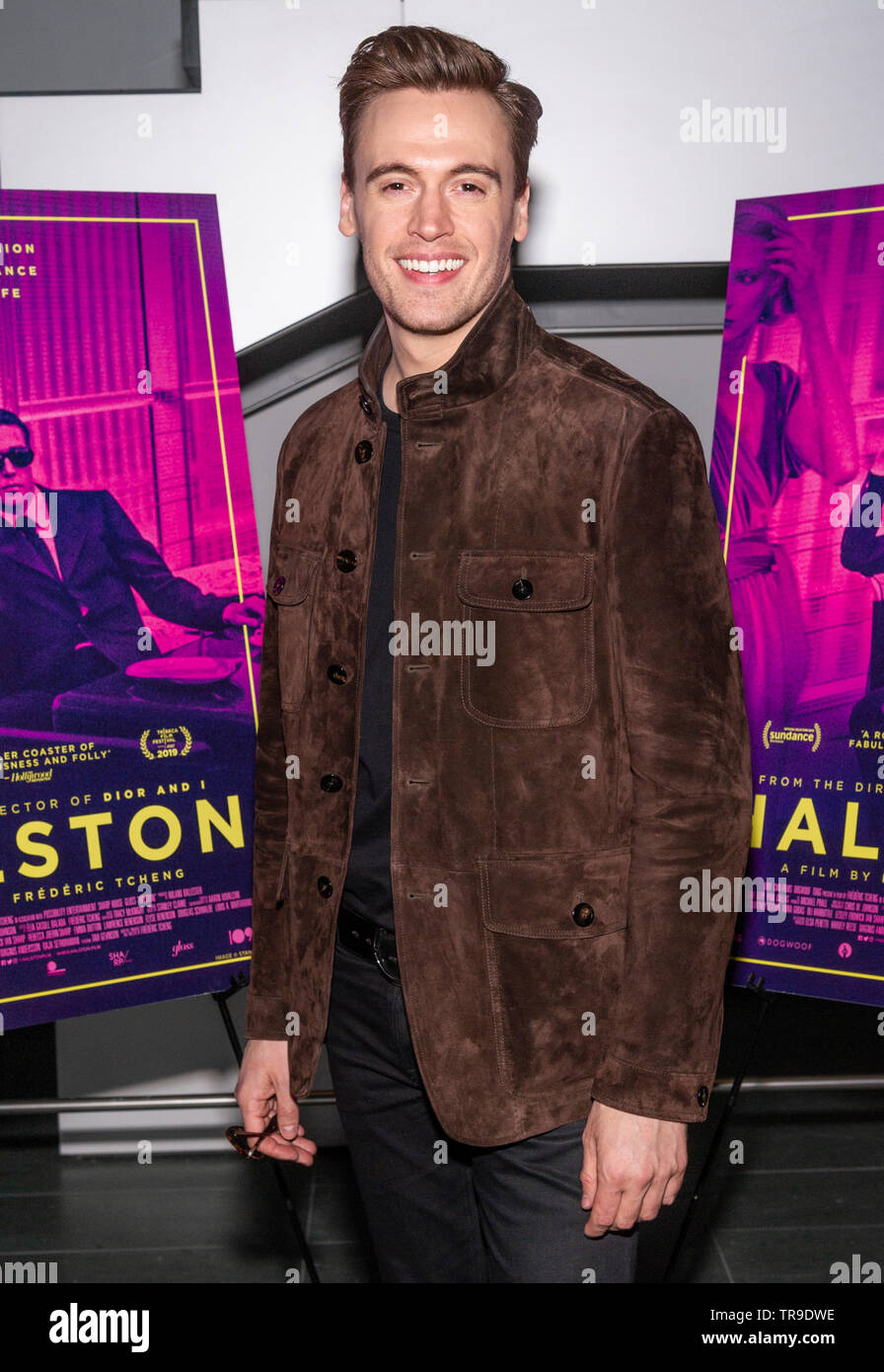 New York, NY - 22. Mai 2019: Erich Bergen besucht Special Screening von Halston im Museum für Moderne Kunst Stockfoto