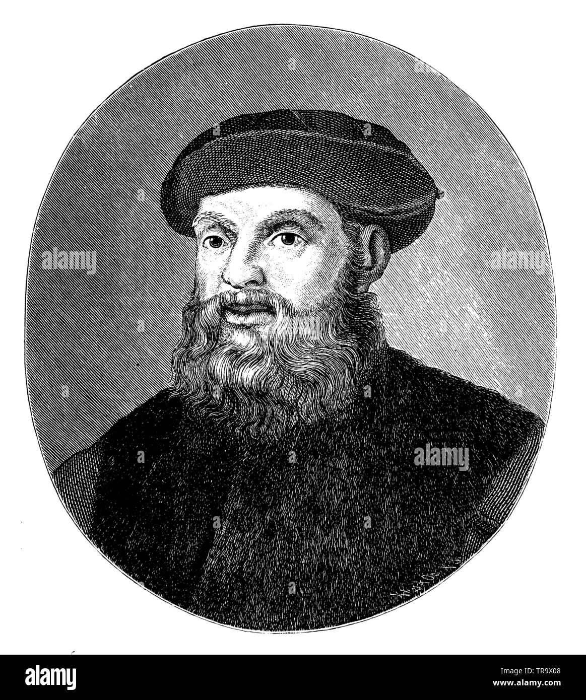 Fernao de Magelhaes,, (Geographie, 1904) Stockfoto