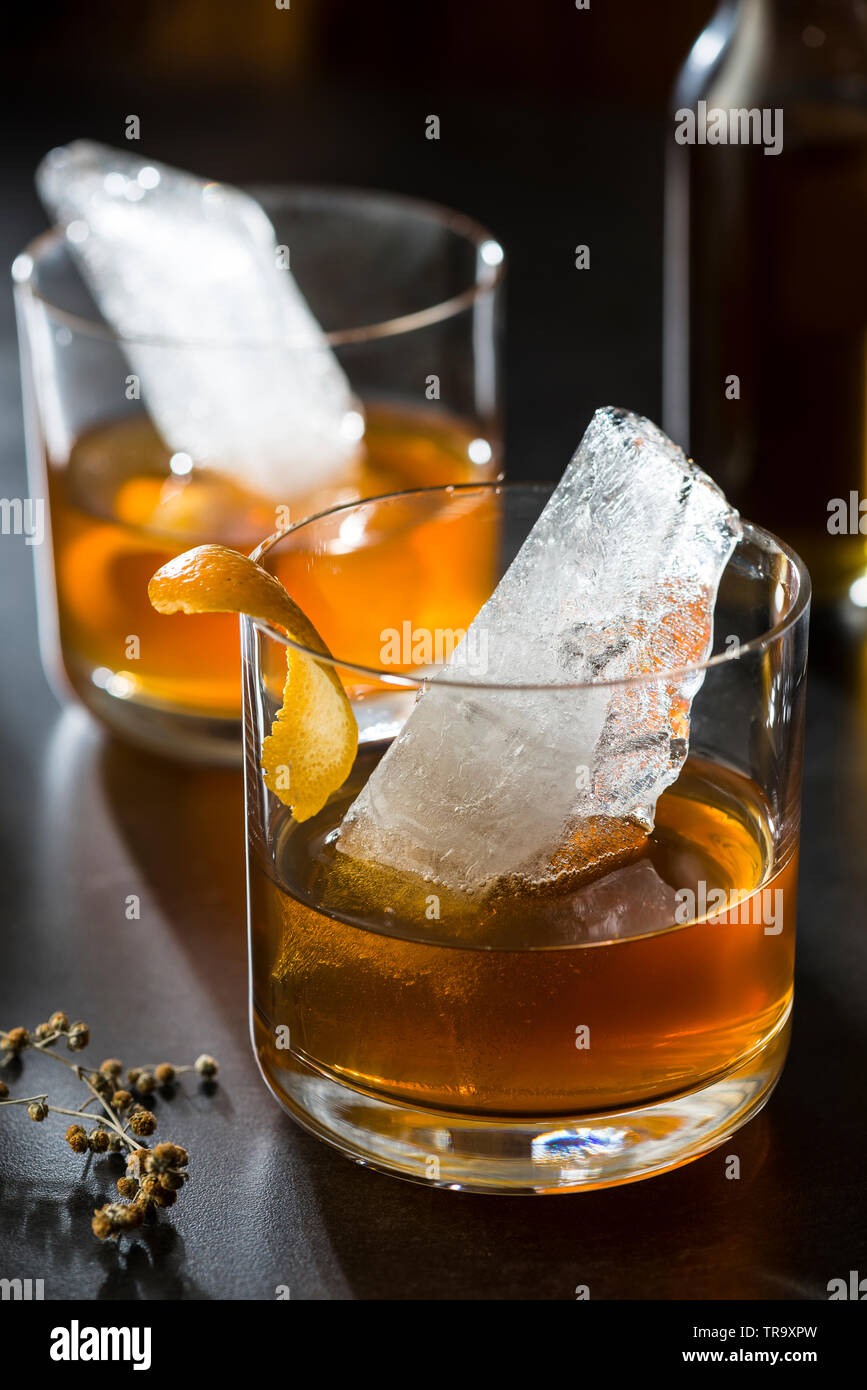 Theraline Cocktails Stockfoto