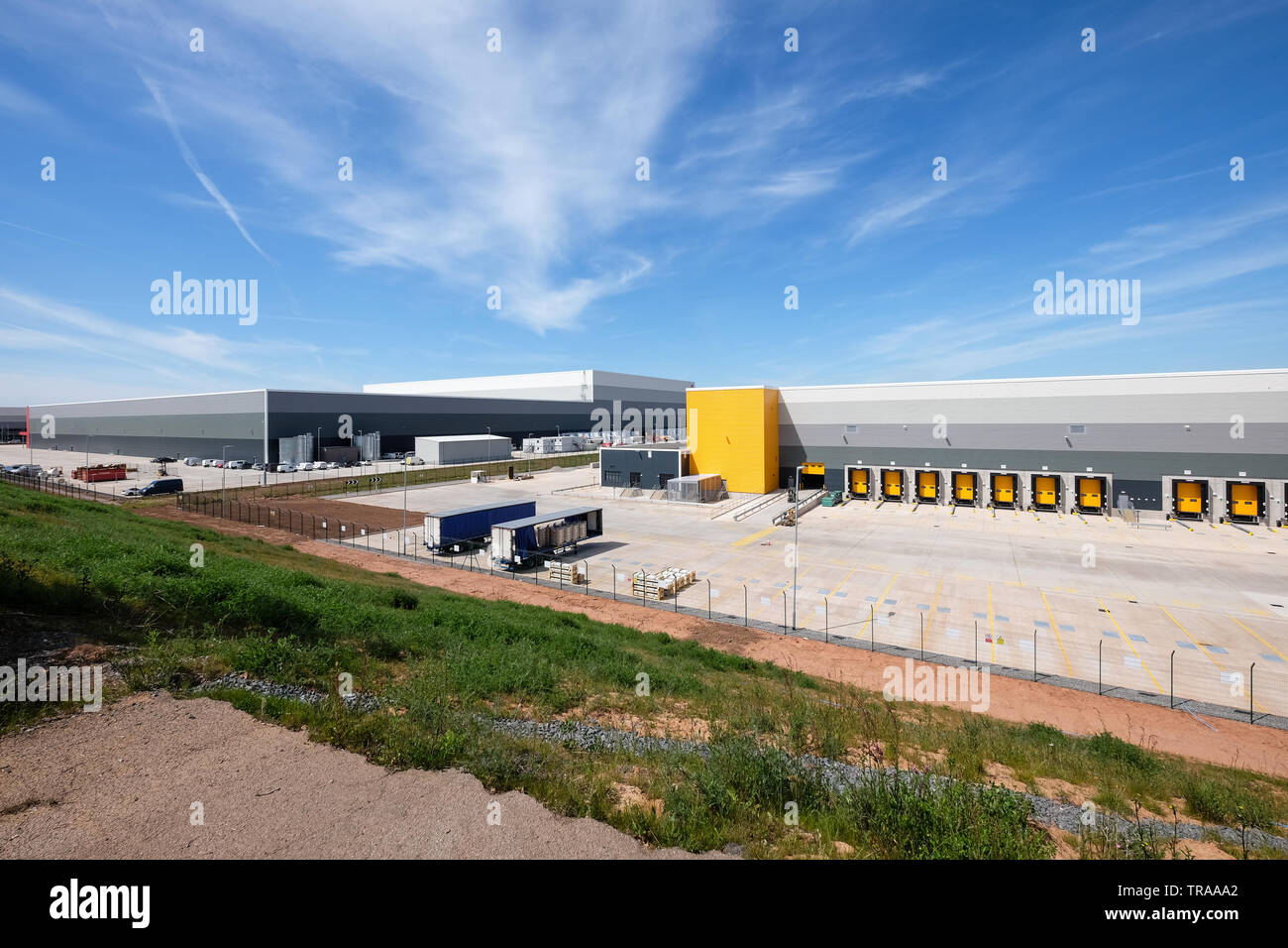 Amazon Lager an die East Midlands gateway Leicestershire Stockfoto