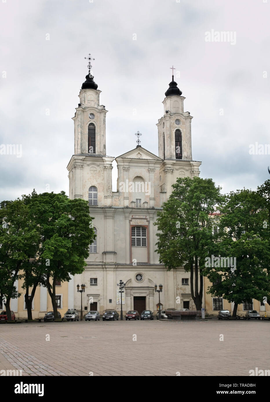 Kirche von St. Francis Xavier in Kaunas. Litauen Stockfoto