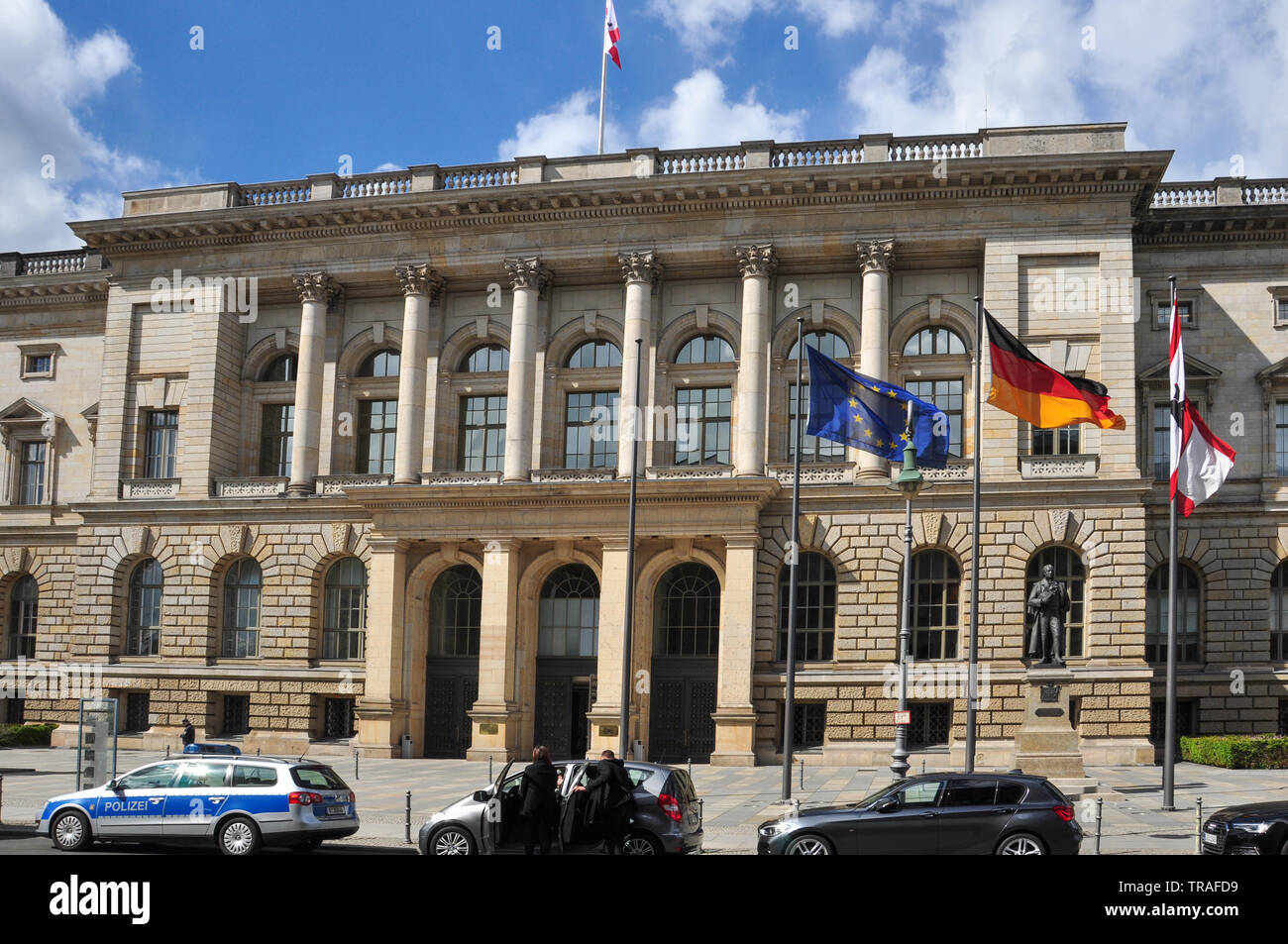 Landtag Gebäude, Niederkirchnerstrasse, Berlin, Deutschland Stockfoto