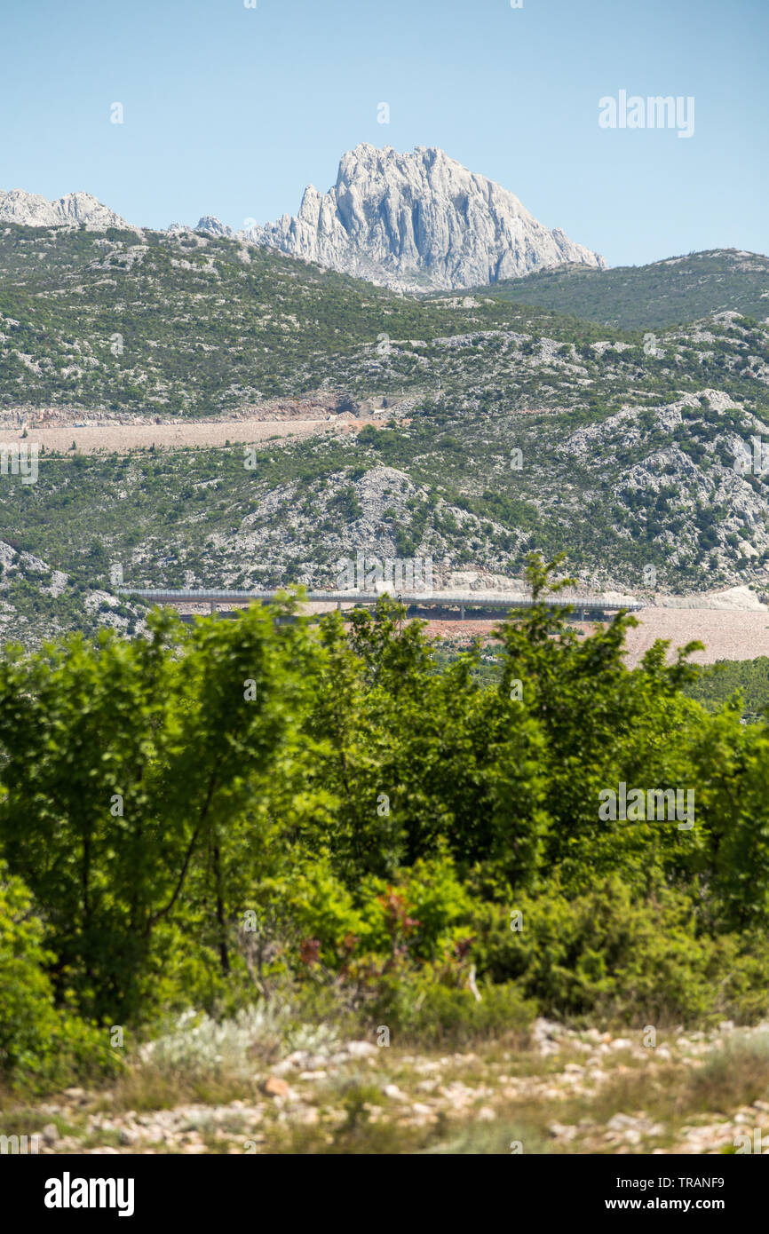 Nationalpark Paklenica Berge in Kroatien, Europa. Stockfoto