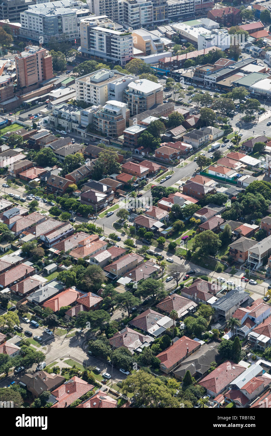 Maroubra ist ein Vorort in den östlichen Vororten von Sydney, NSW, Australien. Es ist ein begehrter Wohn- und Geschäftsviertel im Süden der CBD Stockfoto