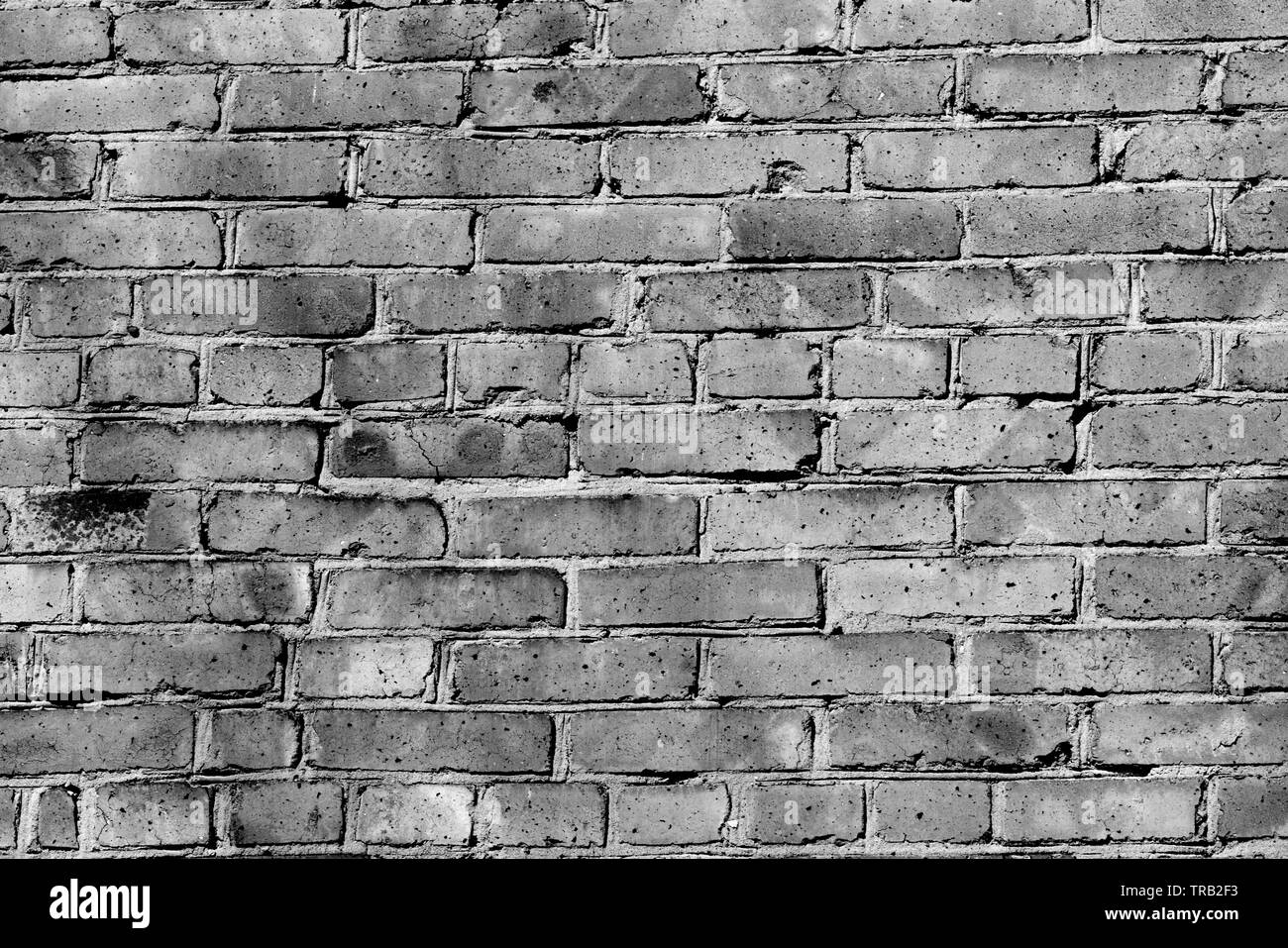 Alte Mauer Textur hautnah. Ziegelwand hintergrund Schwarz und Weiß Stockfoto Alte Mauer Textur hautnah. Ziegelwand hintergrund Schwarz und Weiß Stockfoto