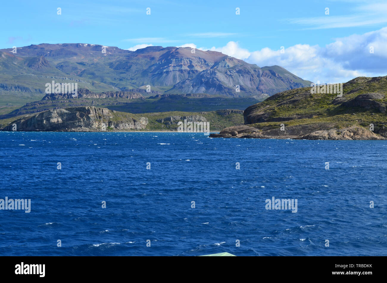 General Carrera See in den Anden, Patagonien, Chile Stockfoto