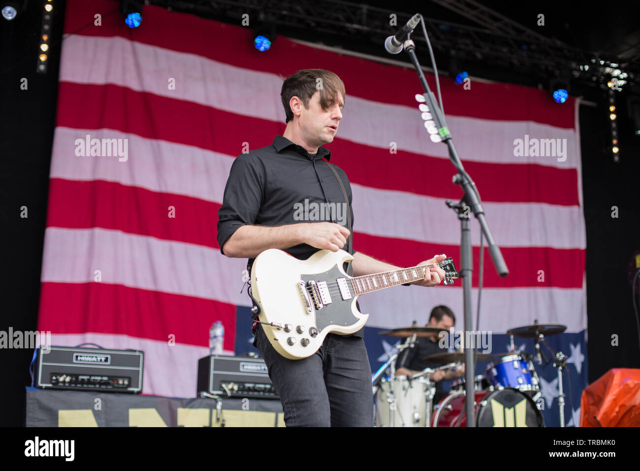 Anti Flag live beim Slam Dunk 2019 Stockfoto