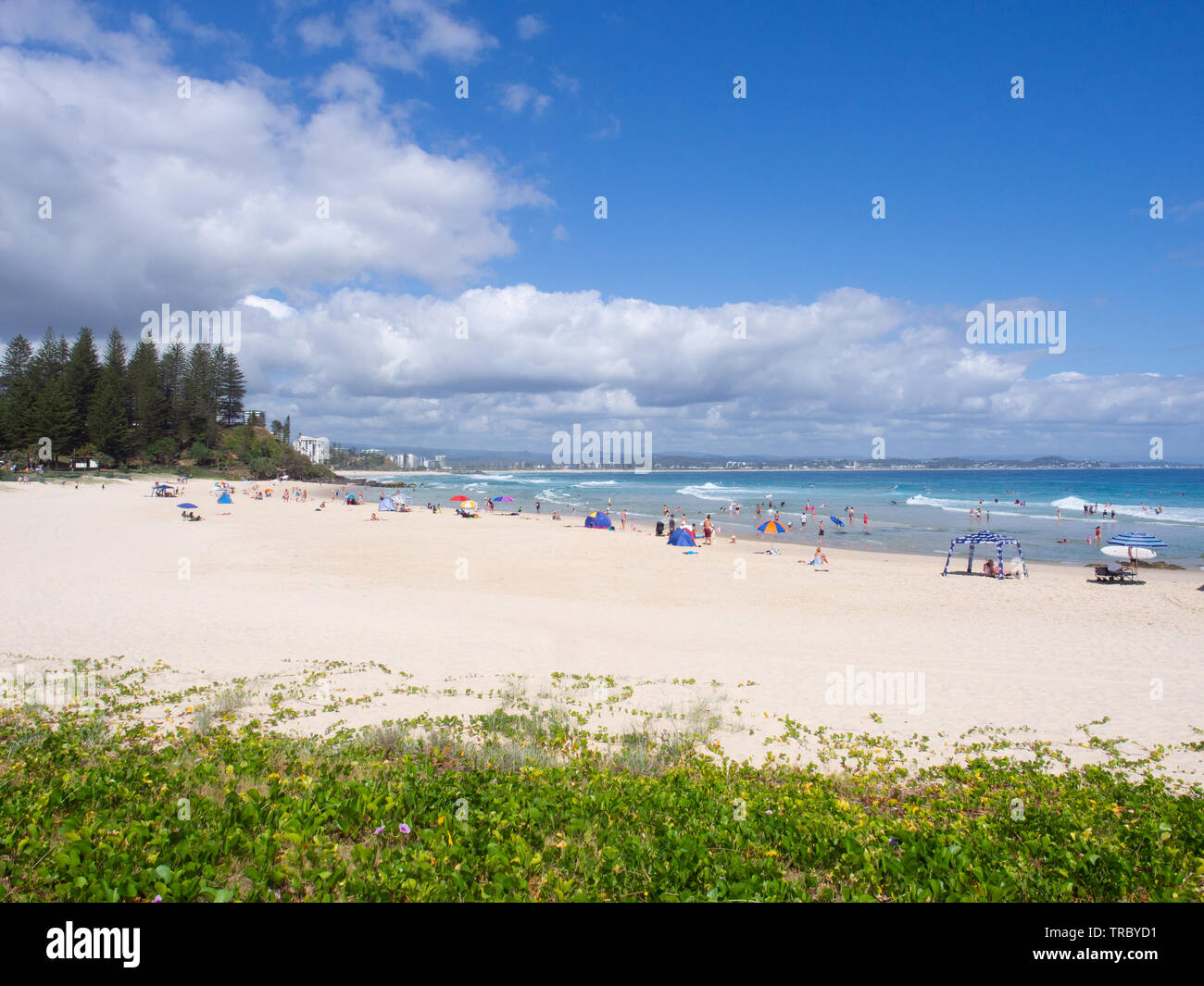 Tweed Heads Strand Landschaft Stockfoto