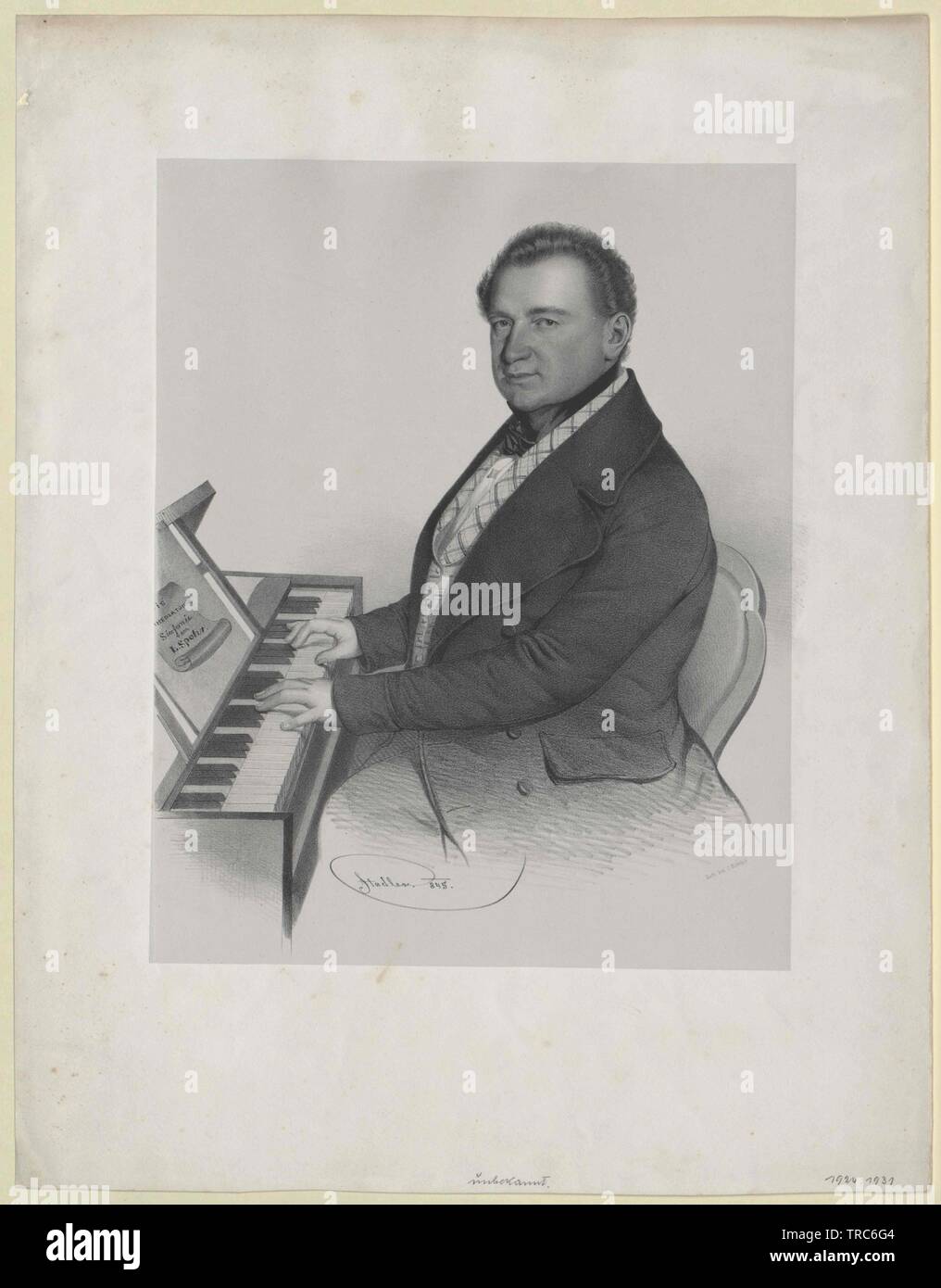 Hilleprandt-Prandau, Karl Baron, Additional-Rights - Clearance-Info - Not-Available Stockfoto