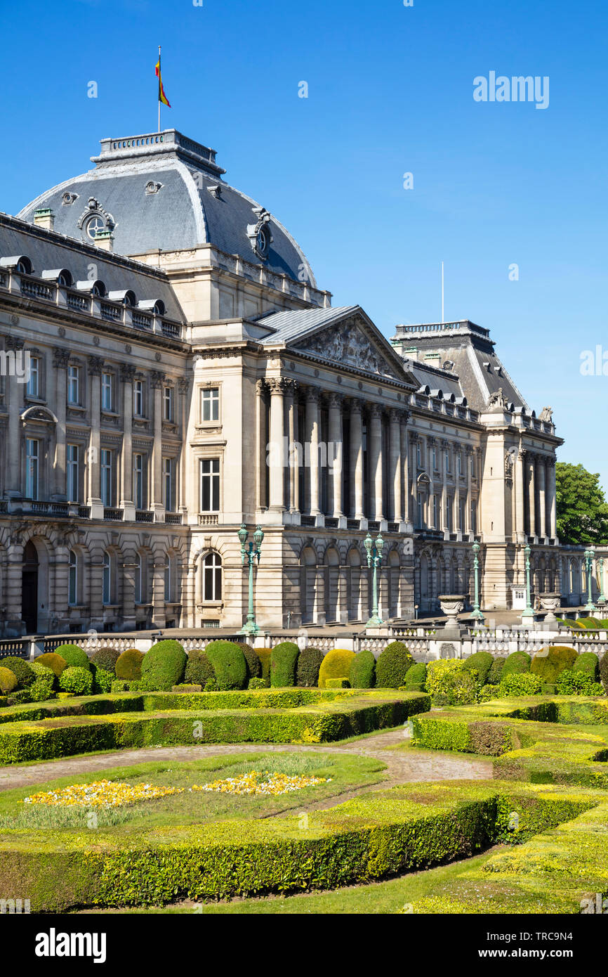 Palais Royale Brüssel Palais du Roi der König der offiziellen belgischen Wohnsitz auf dem Place des Palais, rü Bréderode Brüssel Belgien EU Europa Stockfoto
