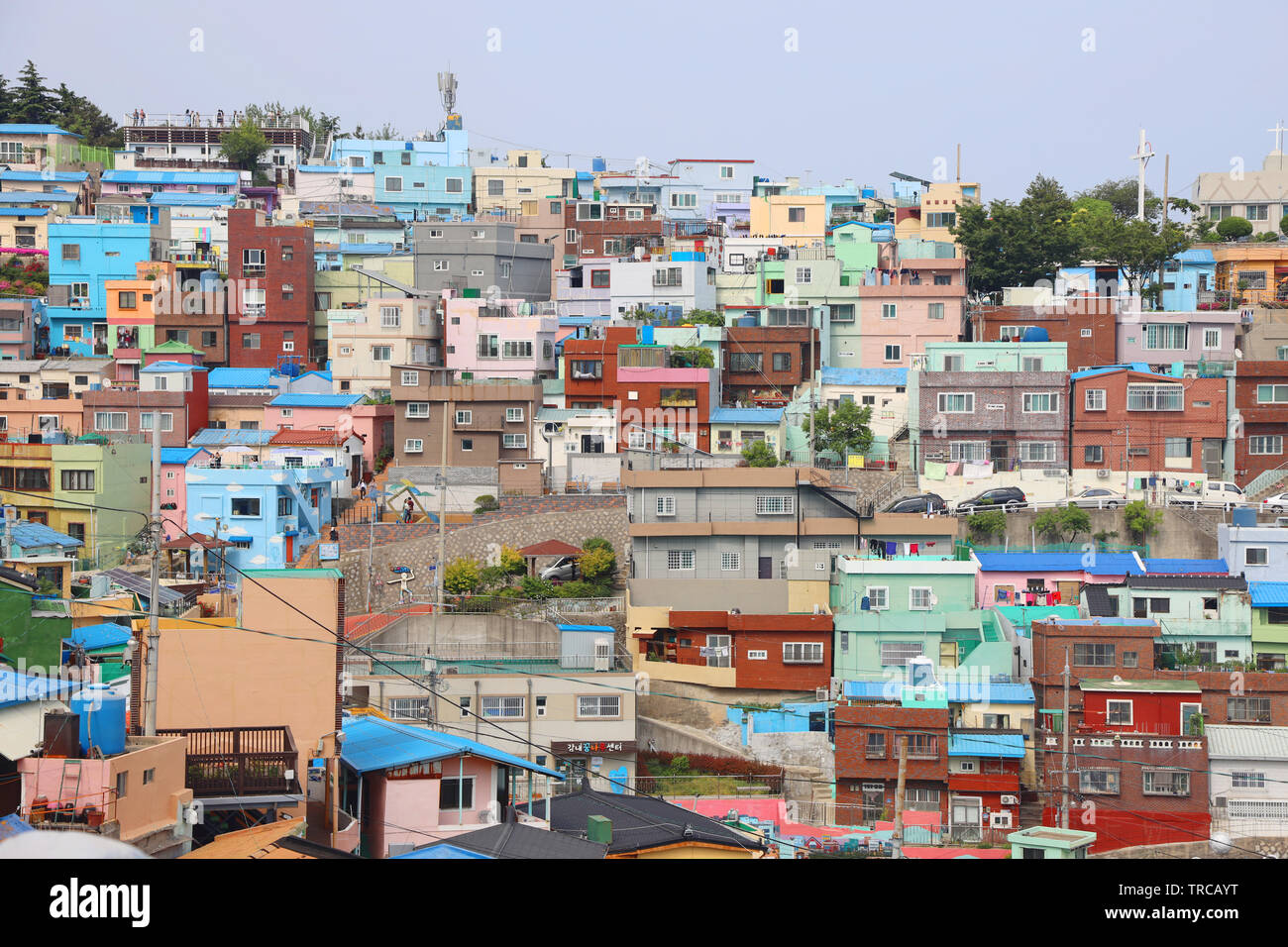 Gamcheon Culture Village, Busan, Südkorea Stockfoto