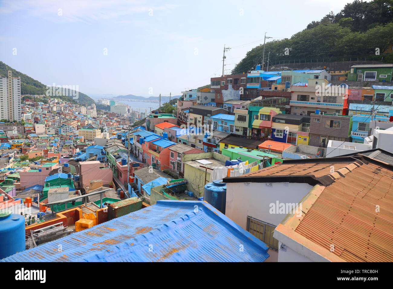 Gamcheon Culture Village, Busan, Südkorea Stockfoto