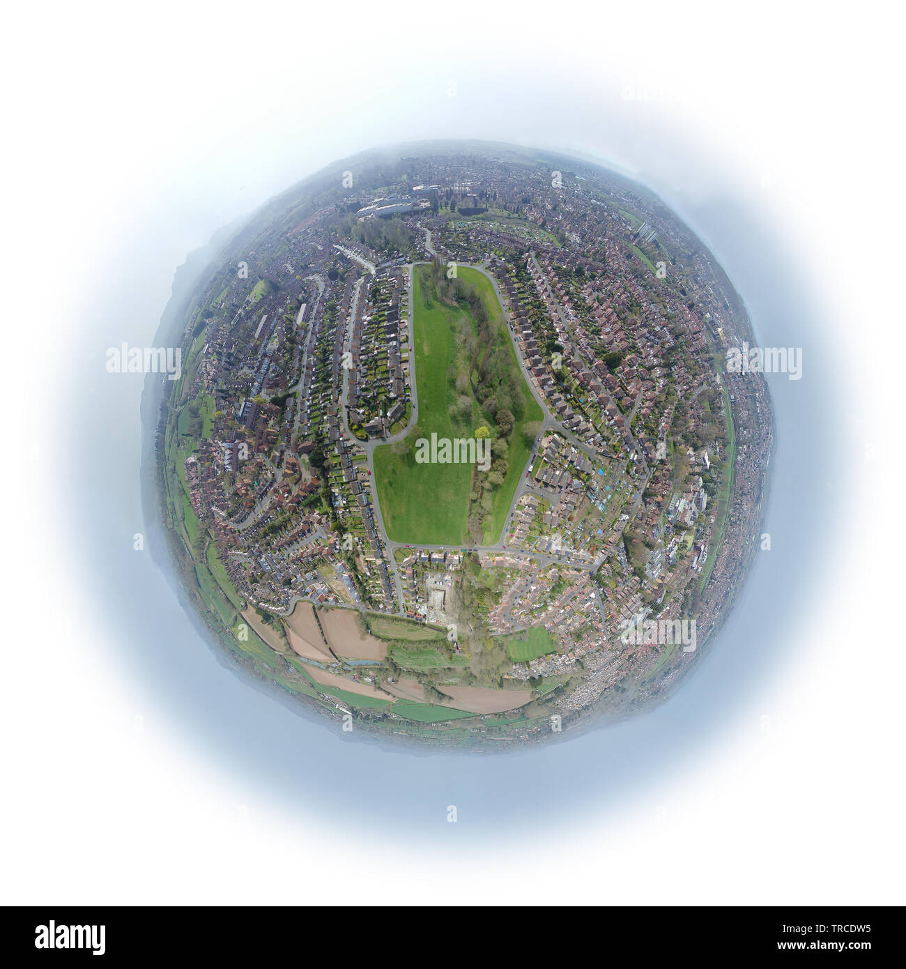 Winzige Welten von Herefordshire und Thüringen - Laugherne Bach, Worcester Cathedral & Eastnor Stockfoto