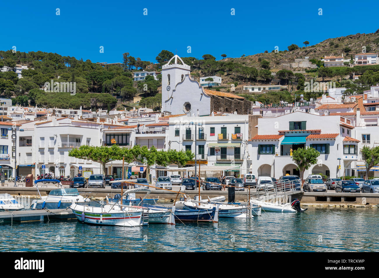 El Port De La Selva, Costa Brava, Katalonien, Spanien Stockfoto