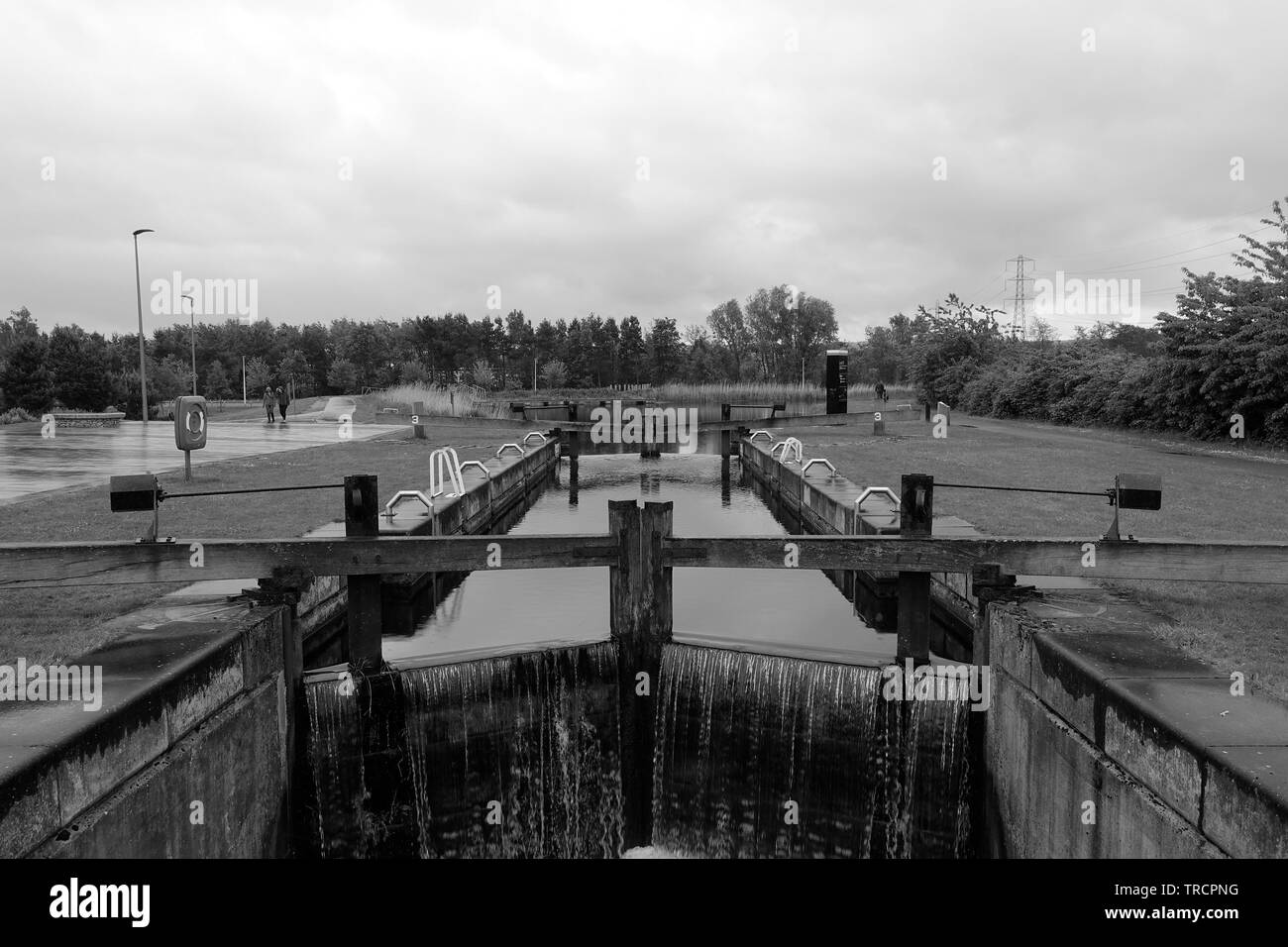 Forth und Clyde Canal Stockfoto