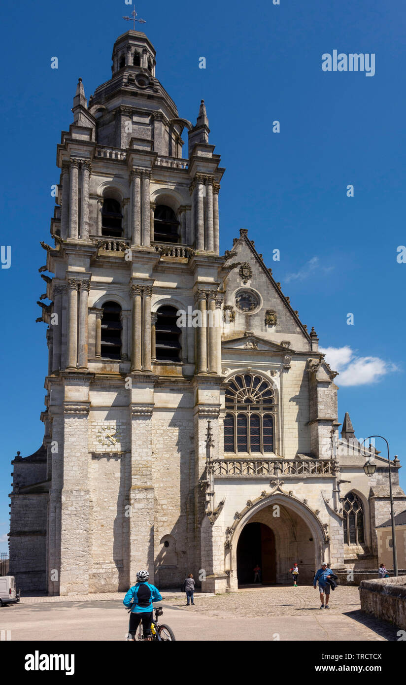 Kathedrale Saint-Louis, Château de Blois, Loir-et-Cher Abteilung, Center-Val de Loire, Frankreich, Europa Stockfoto