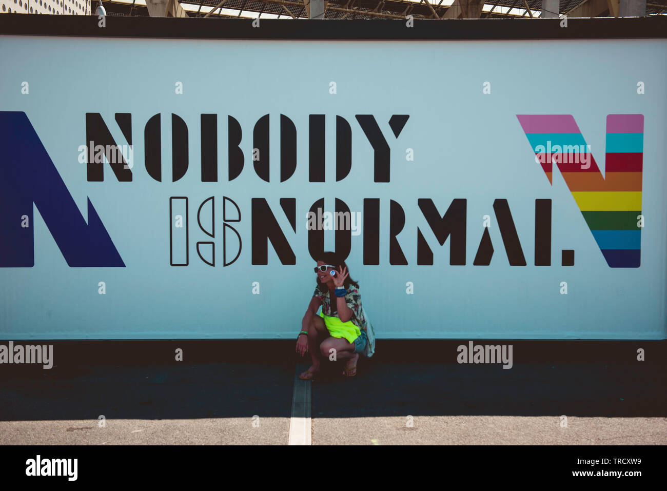 Primavera Sound 2019 Stockfoto