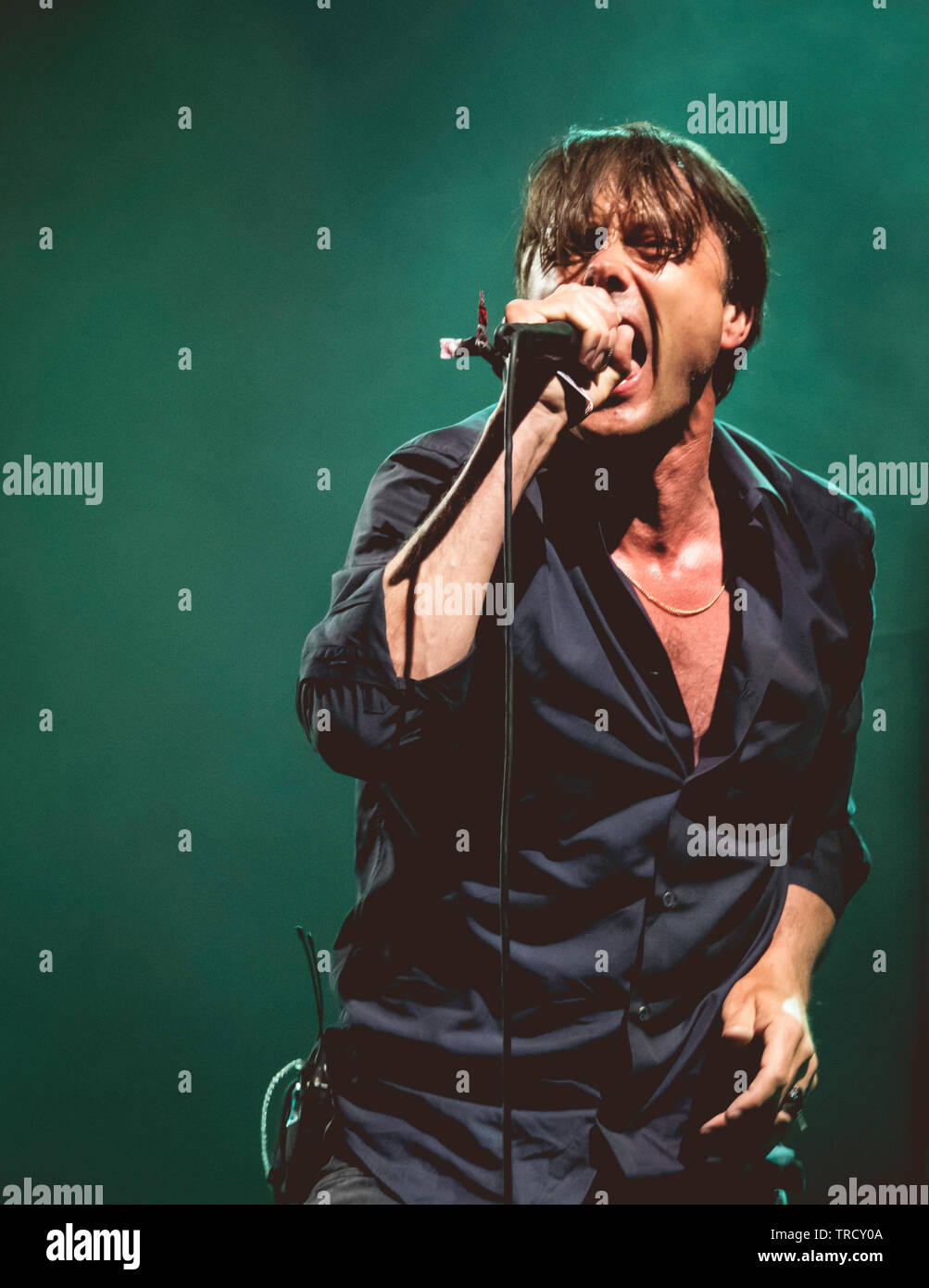 Veloursleder im Primavera Sound 2019 Stockfoto