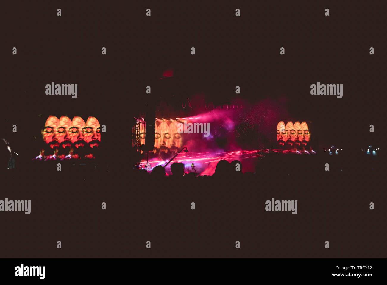 Tame Impala live bei Primavera Sound 2019 Stockfoto