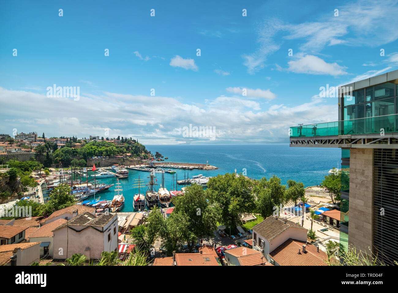 Provinz Antalya, Türkei - Naher Osten, Anatolien, Antalya Hafen, Asien, Altstadt Stockfoto