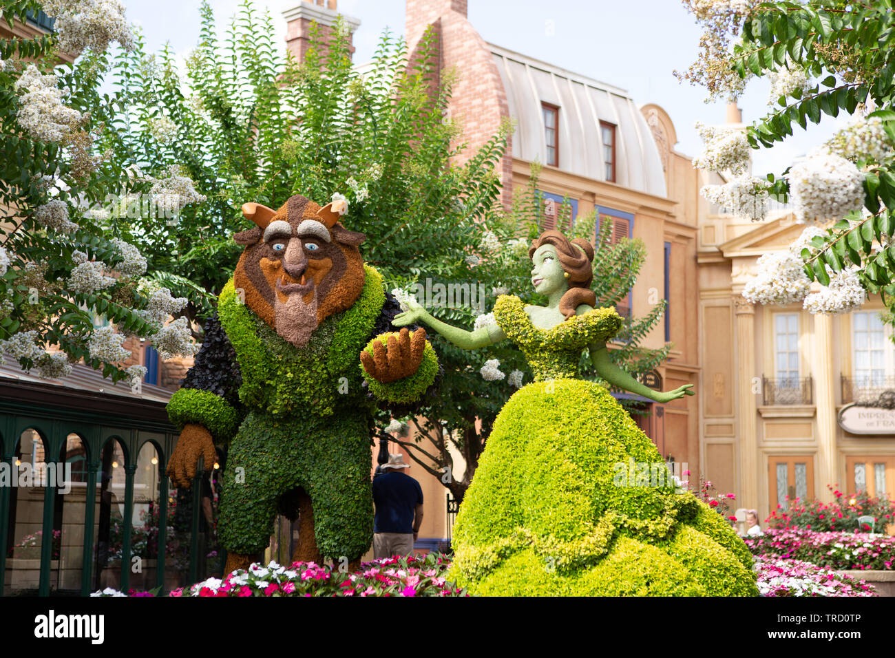 Epcot 2019 Blumen und Garten Festival Stockfoto