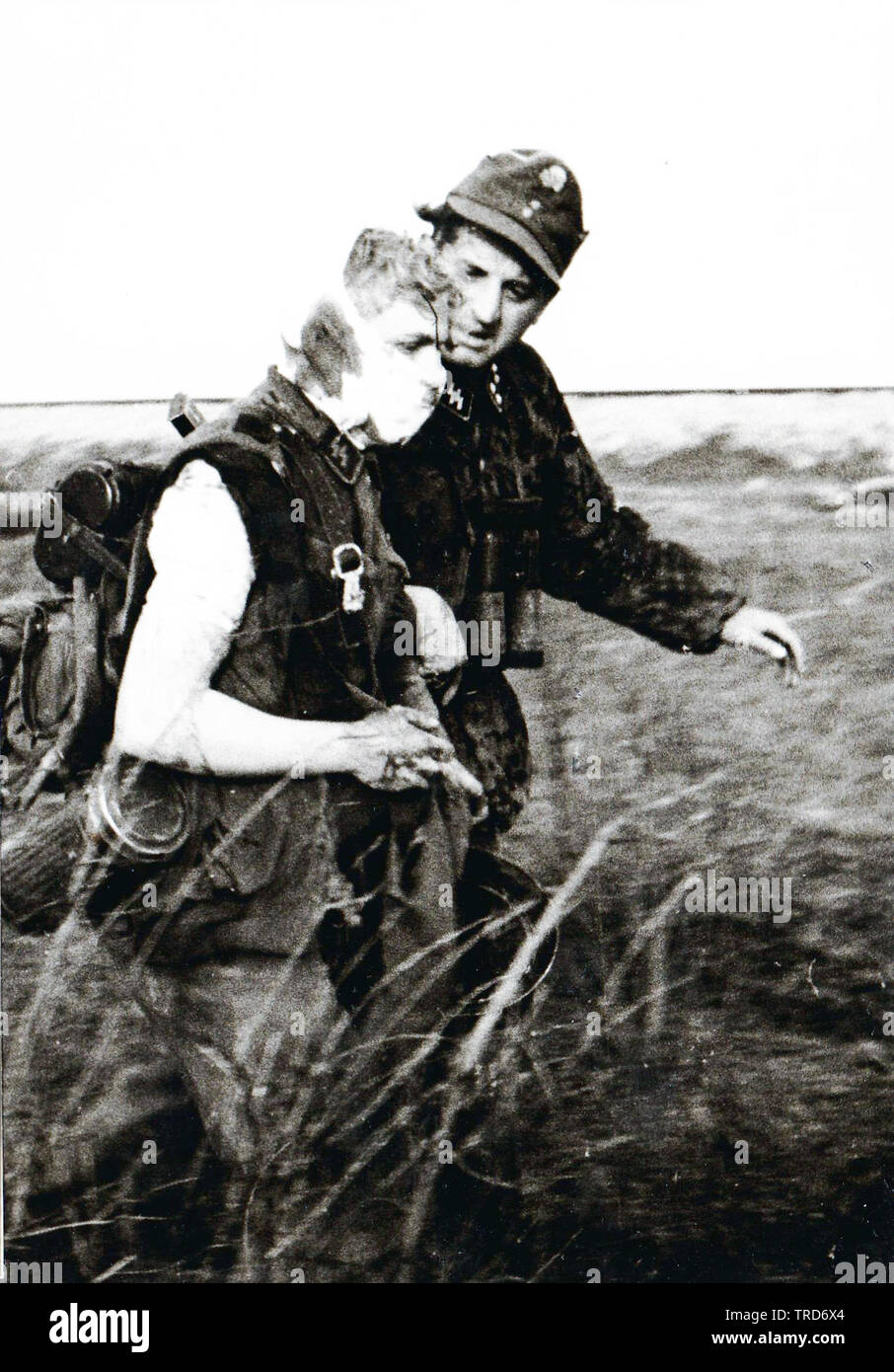 SSSturmbannführer Franz Hack 5. SS Panzer Division Wiking Komfort, den man von seinem schwer