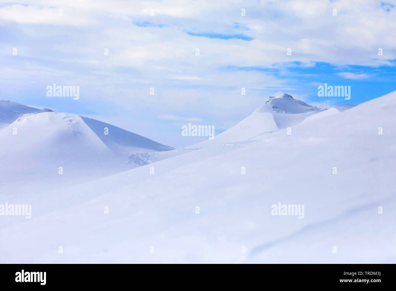 Alpin region Hochfuegen, Zillertal, Österreich, Tirol, Hochfuegen Stockfoto