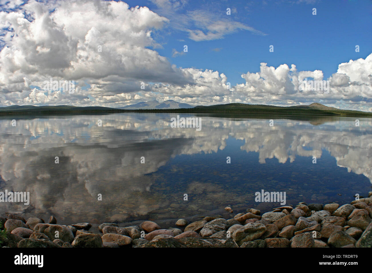 Femundensee, Norwegen, femundensee Stockfoto