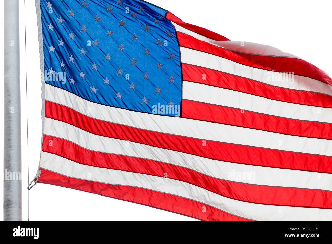 USA-Flagge, USA Stockfoto