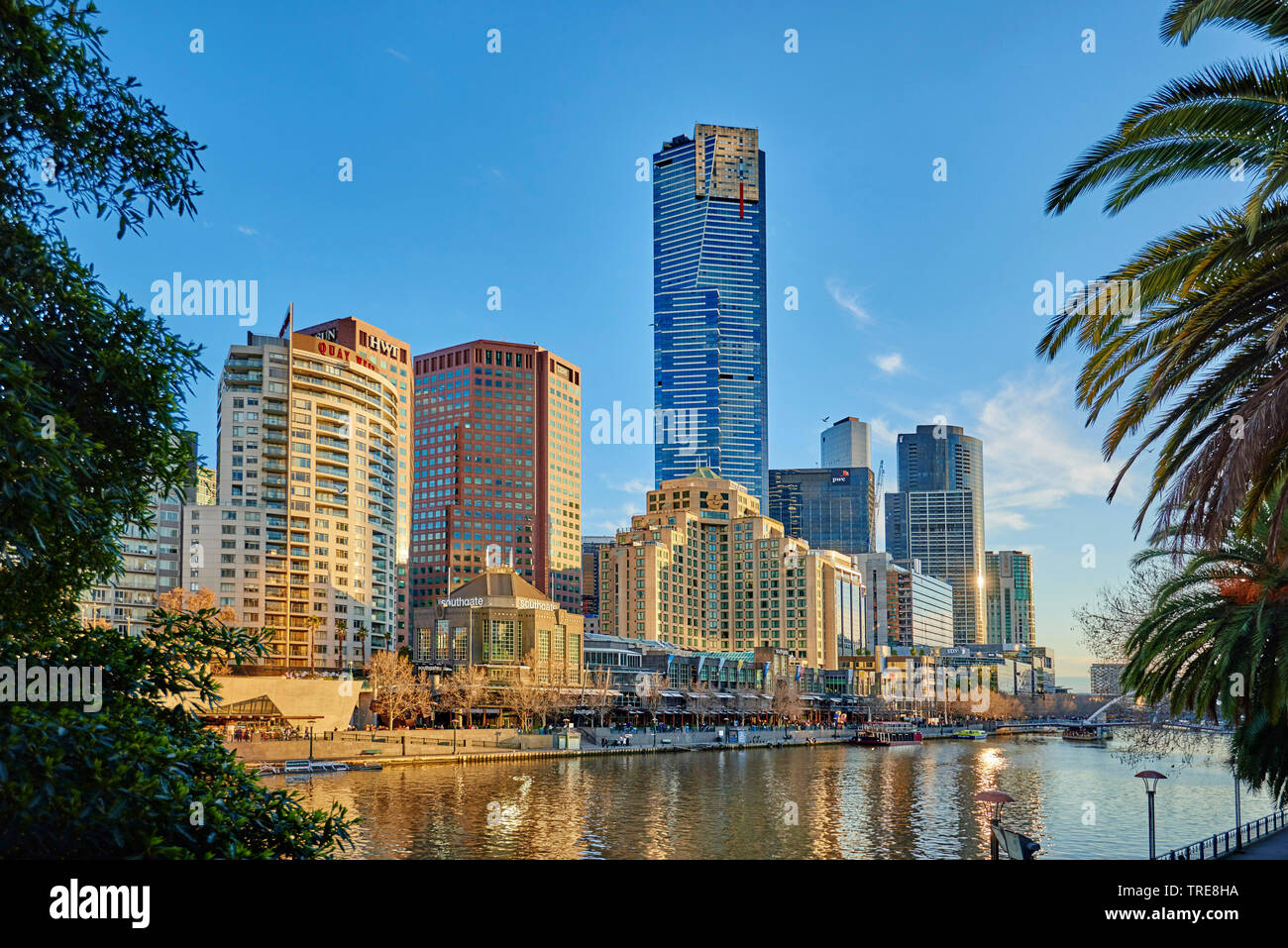 Stadtzentrum von Melbourne, Australien, Victoria, Melbourne Stockfoto