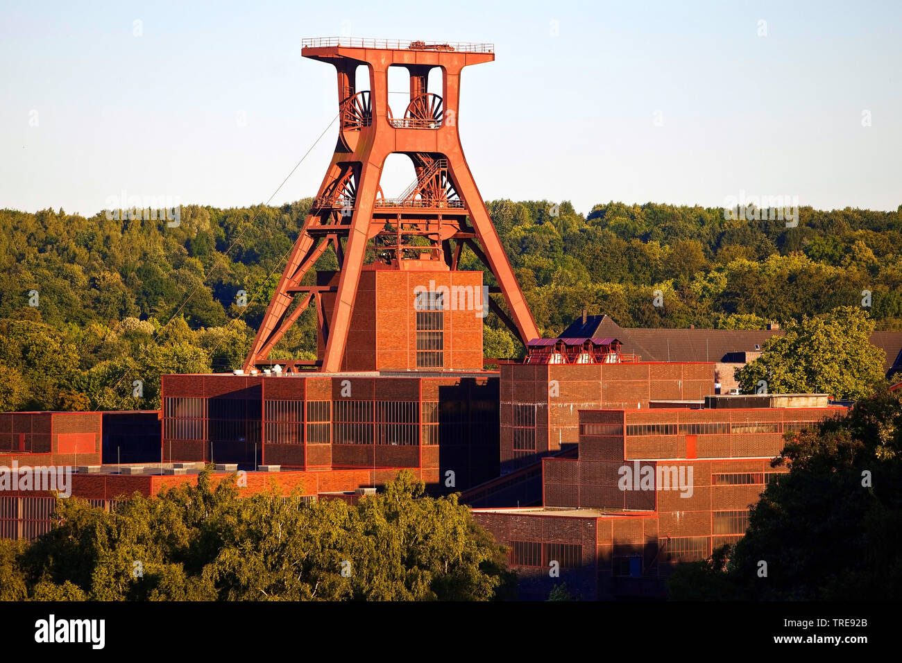 Zeche Zollverein, Schacht XII, Deutschland, Nordrhein-Westfalen, Ruhrgebiet, Essen Stockfoto