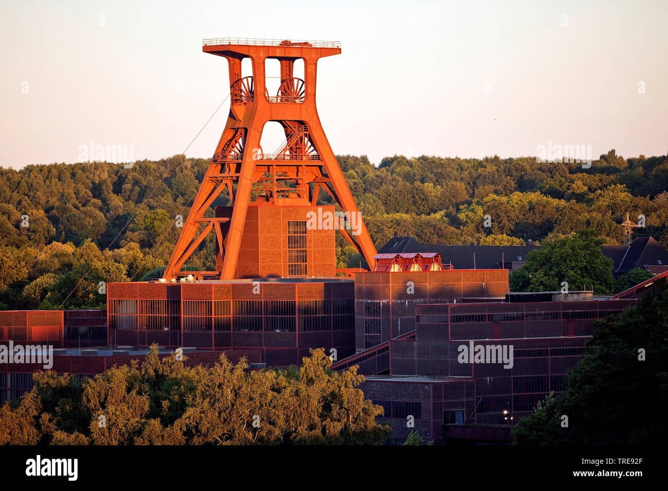 Zeche Zollverein, Schacht XII, Deutschland, Nordrhein-Westfalen, Ruhrgebiet, Essen Stockfoto