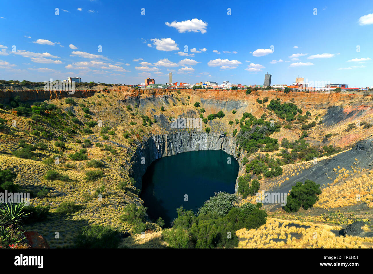 Mine Museum Big Hole, Kimberley, Südafrika Stockfoto