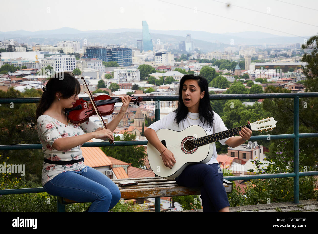 Tiflis, Georgien Stockfoto