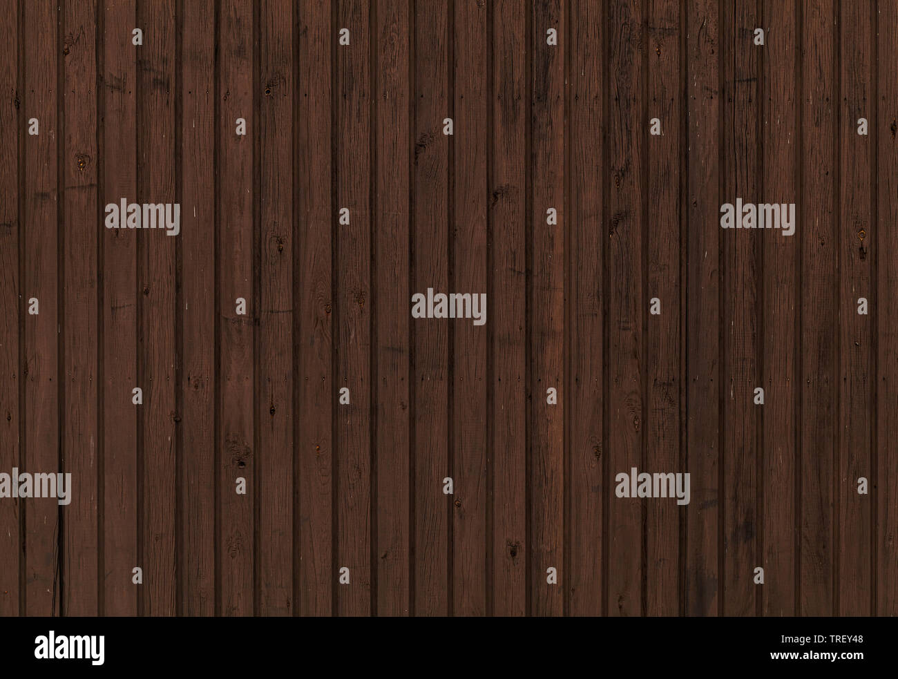 Rauhen Holzboden Hintergrund Textur, Nahaufnahme Foto von dunkelbraun Planken Stockfoto