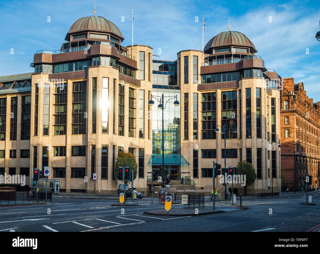 Standard Life Gebäude, die Lothian Road, Edinburgh Stockfoto