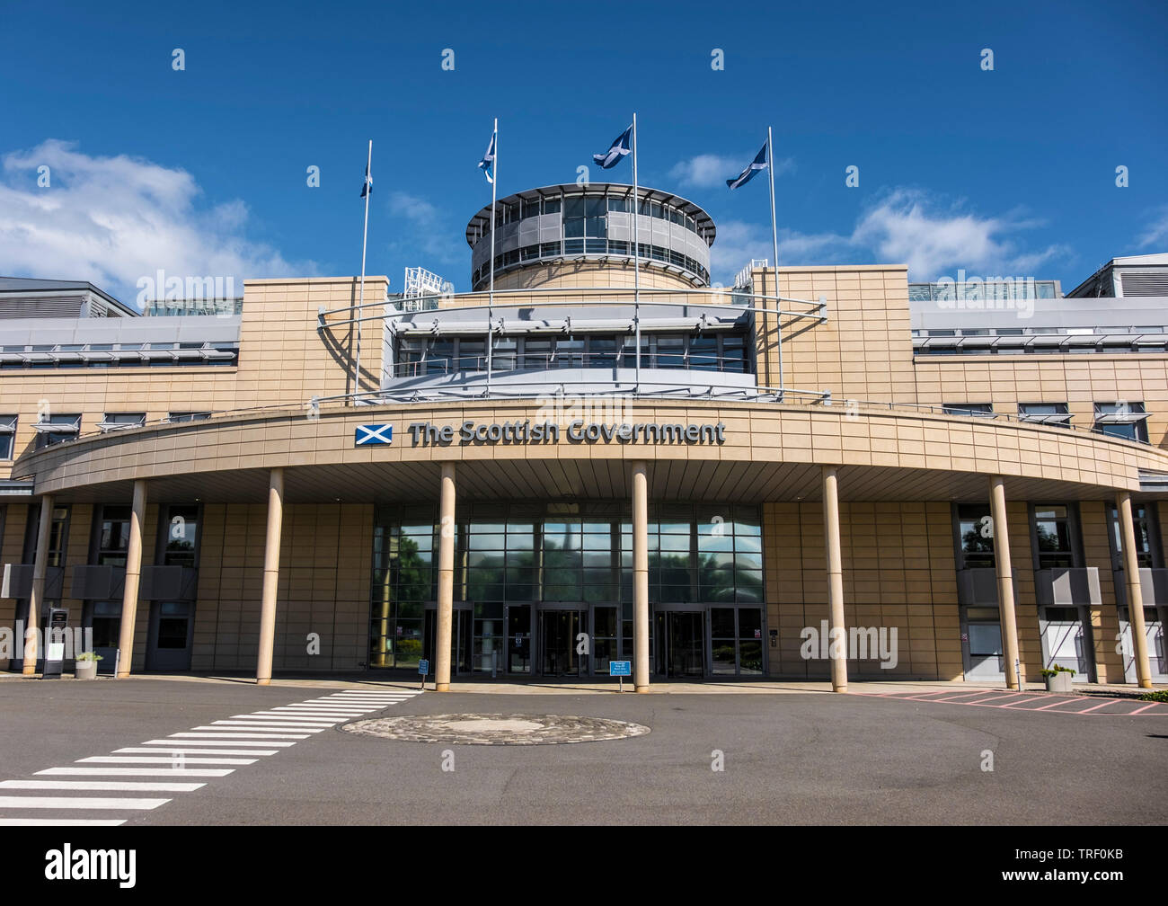 Schottische Regierung Gebäude, Leith Stockfoto