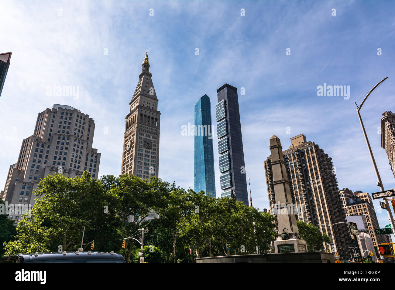 Manhattan, New York City, USA - 29. Juni 2018: Wert Square in Manhattan, Stockfoto