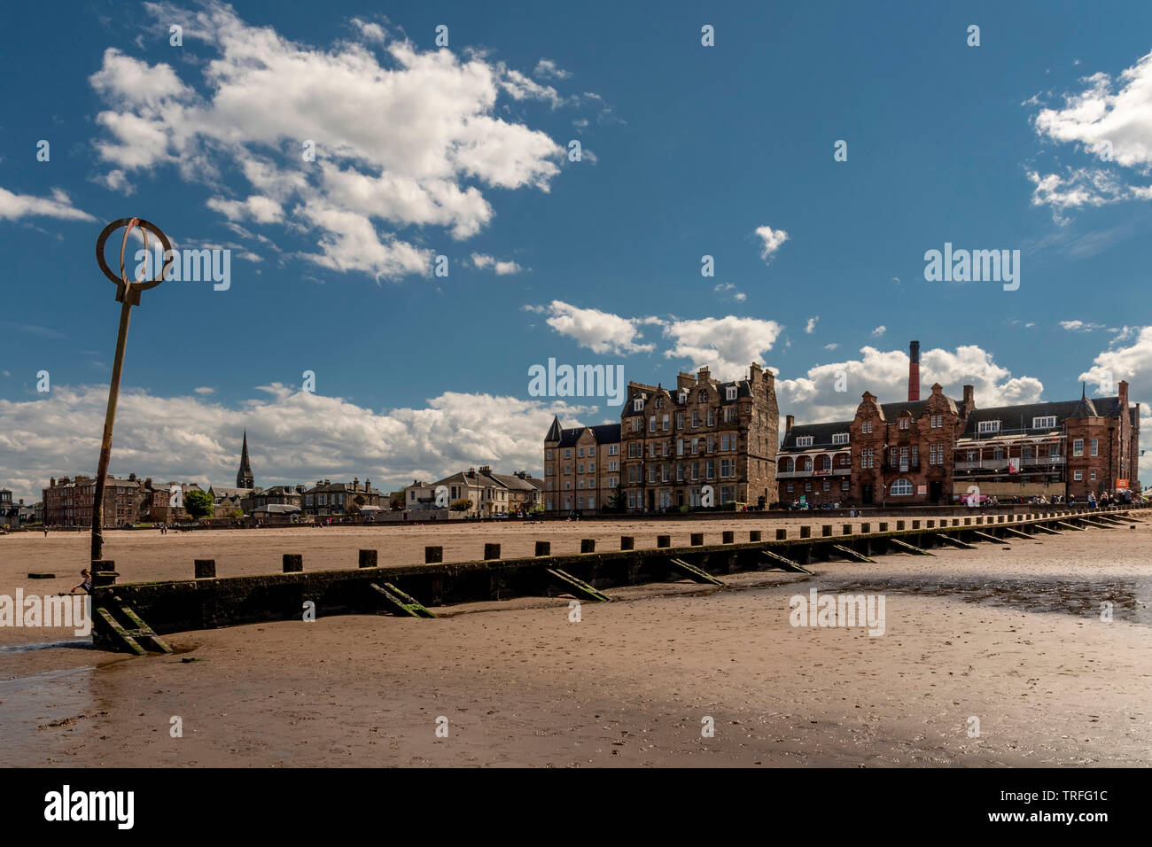 Portobello Beach Stockfoto