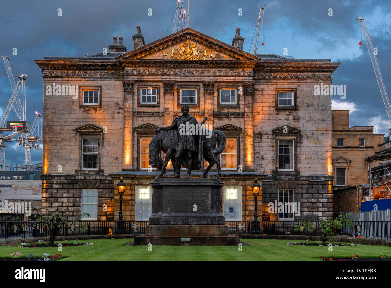 Royal Bank of Scotland Gebäude St Andrews Square, Edinburgh Stockfoto
