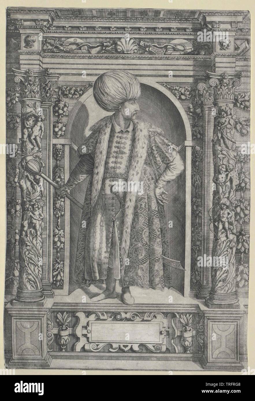 Suleiman II., Sultan der Türkei, Additional-Rights - Clearance-Info - Not-Available Stockfoto