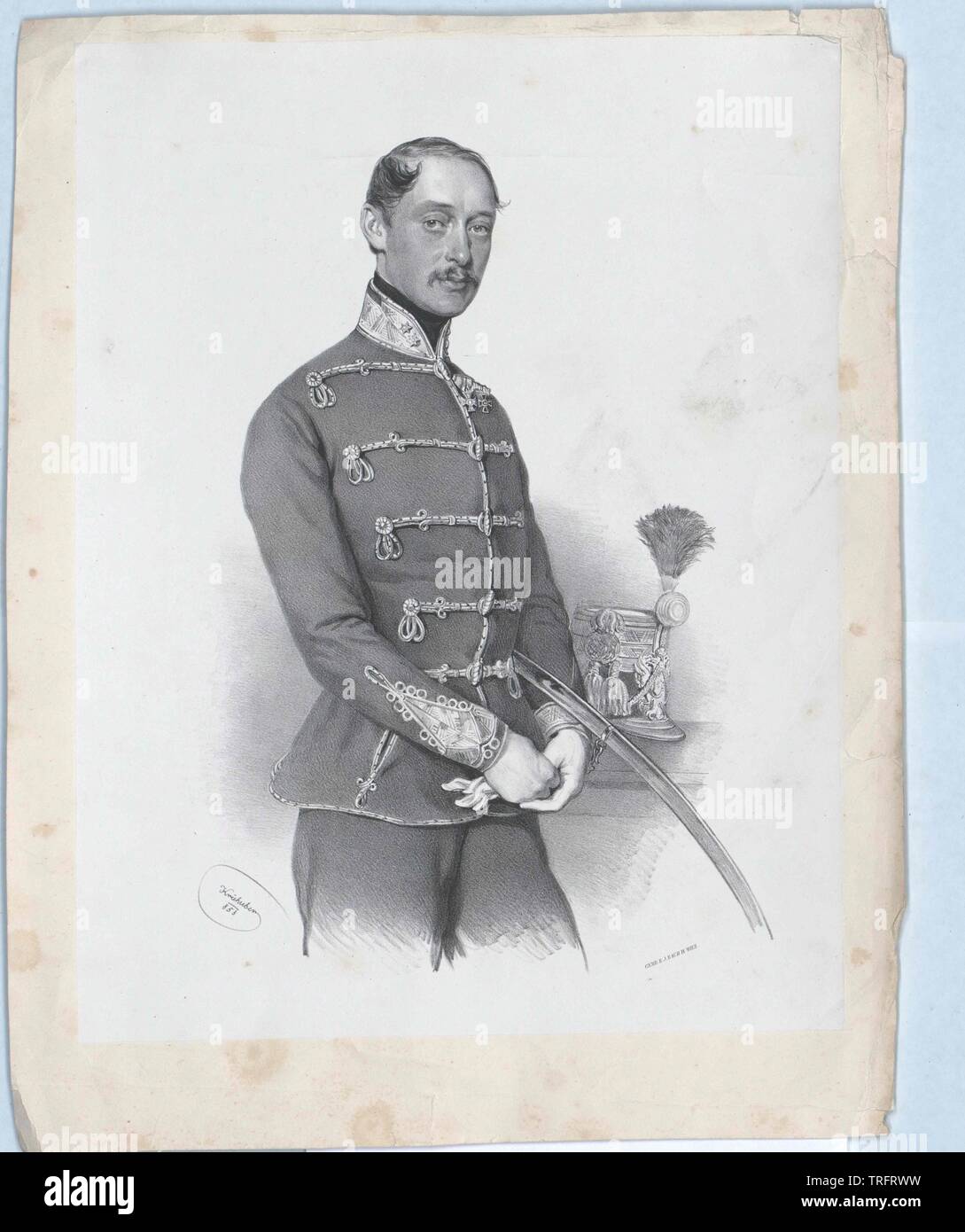 Pallavicini, Oswald Markgraf, Additional-Rights - Clearance-Info - Not-Available Stockfoto