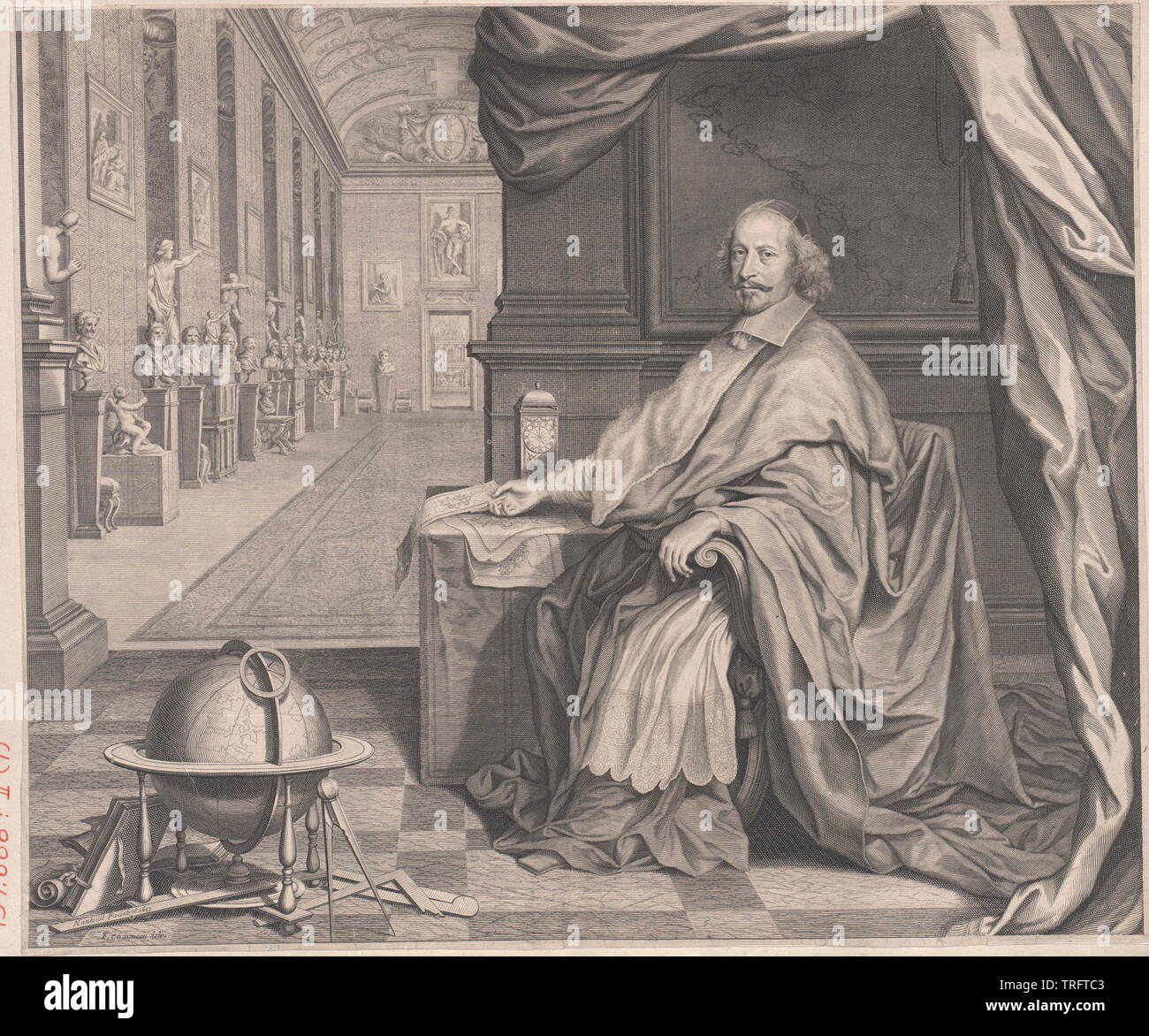 Mazarin, Jules, Additional-Rights - Clearance-Info - Not-Available Stockfoto