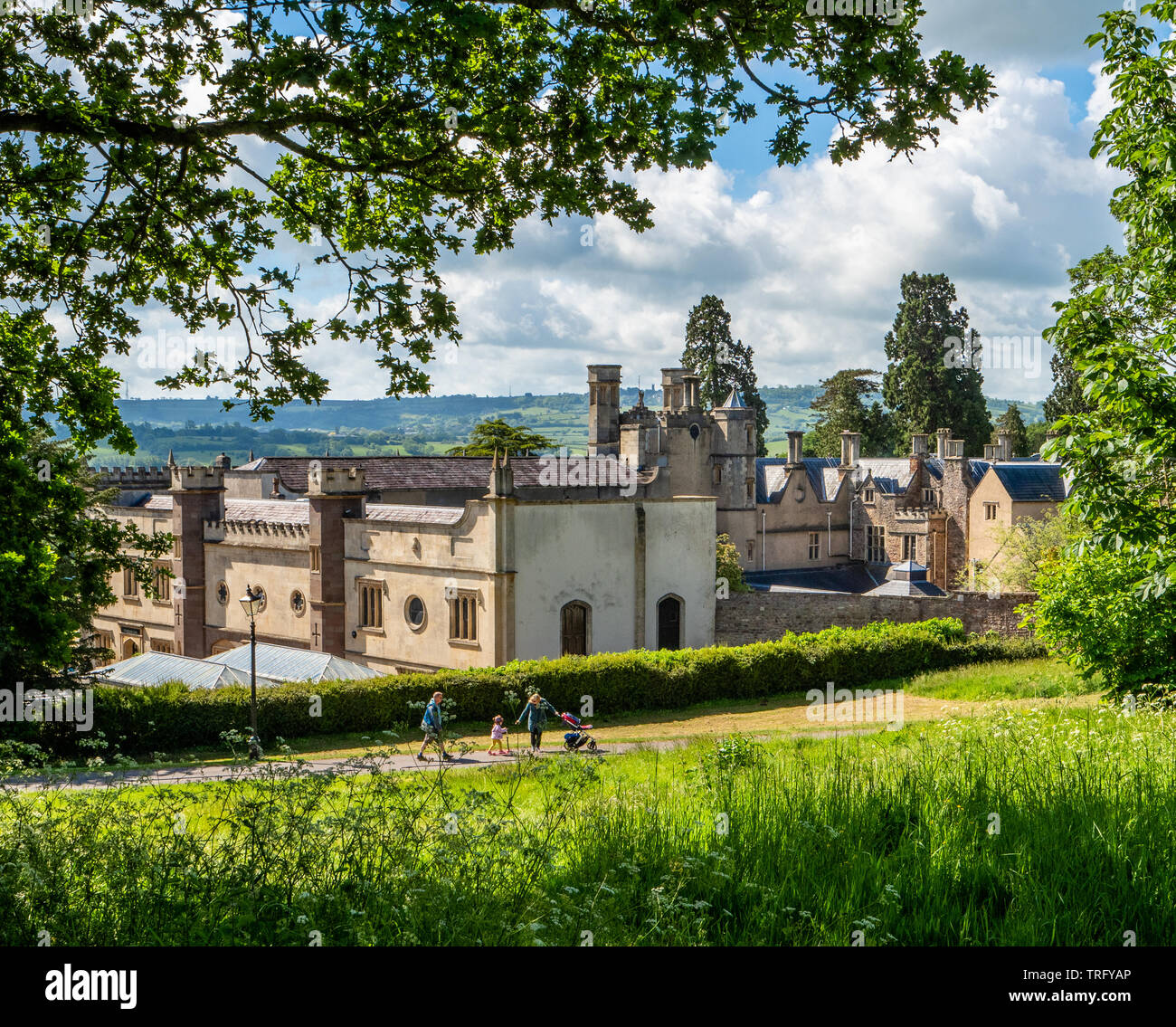 Ashton Gericht Herrenhaus in der Nähe von Bristol UK nowowned von Bristol City Council Stockfoto