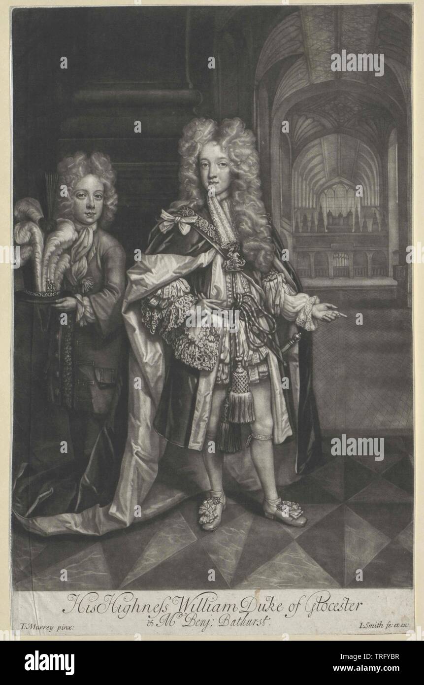 Wilhelm, Prinz von England Herzog von Gloucester, Additional-Rights - Clearance-Info - Not-Available Stockfoto