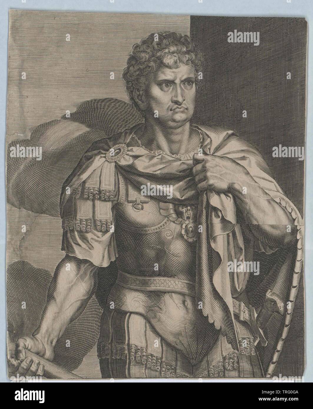 Nero, Römischer Kaiser, Additional-Rights - Clearance-Info - Not-Available Stockfoto