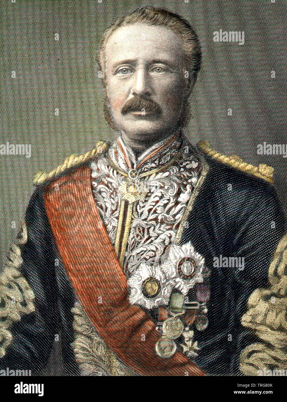 CHARLES GEORGE GORDON (1833-1885), britischer Offizier in der Armee aka Gordon von Khartoum Stockfoto